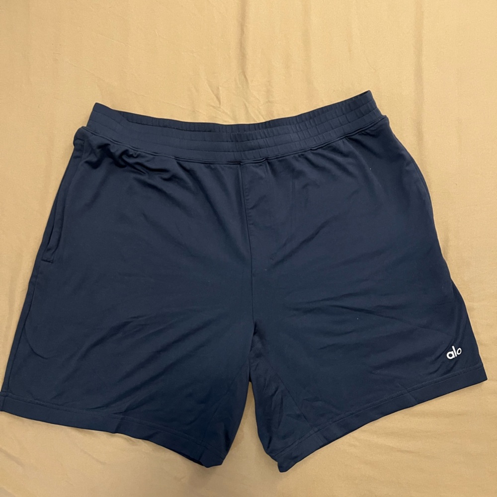 ALO Yoga Deep Blue Active Shorts